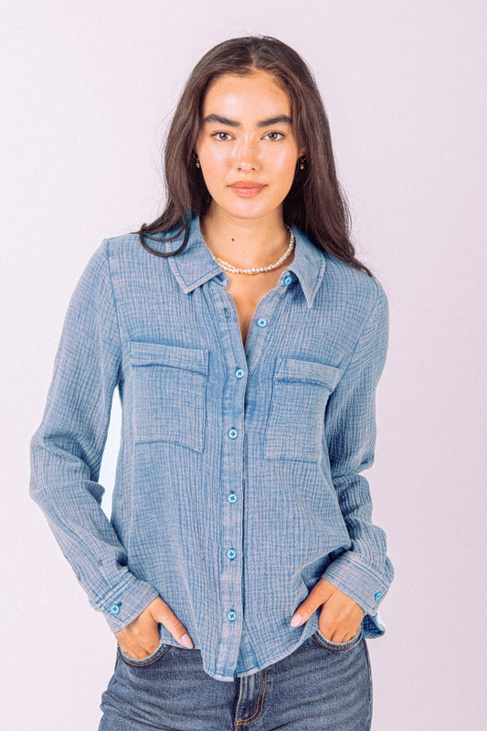 Maggie Mineral Wash Top