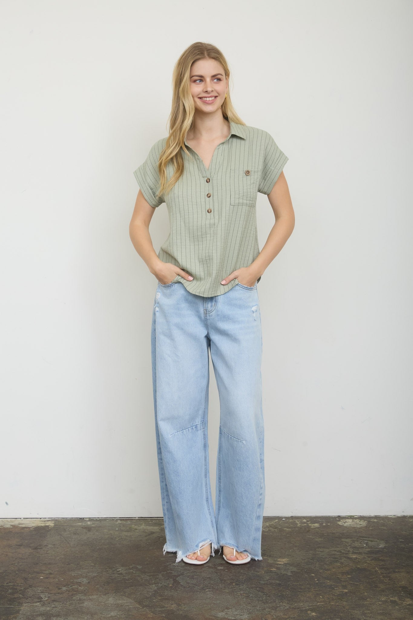 Roberta Stripe Top