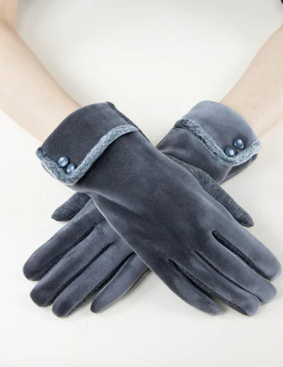 Olivia Velvet Gloves