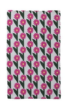 Microfiber Flower Towel
