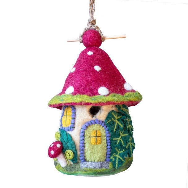 Wild Woolies Felt Birdhouse