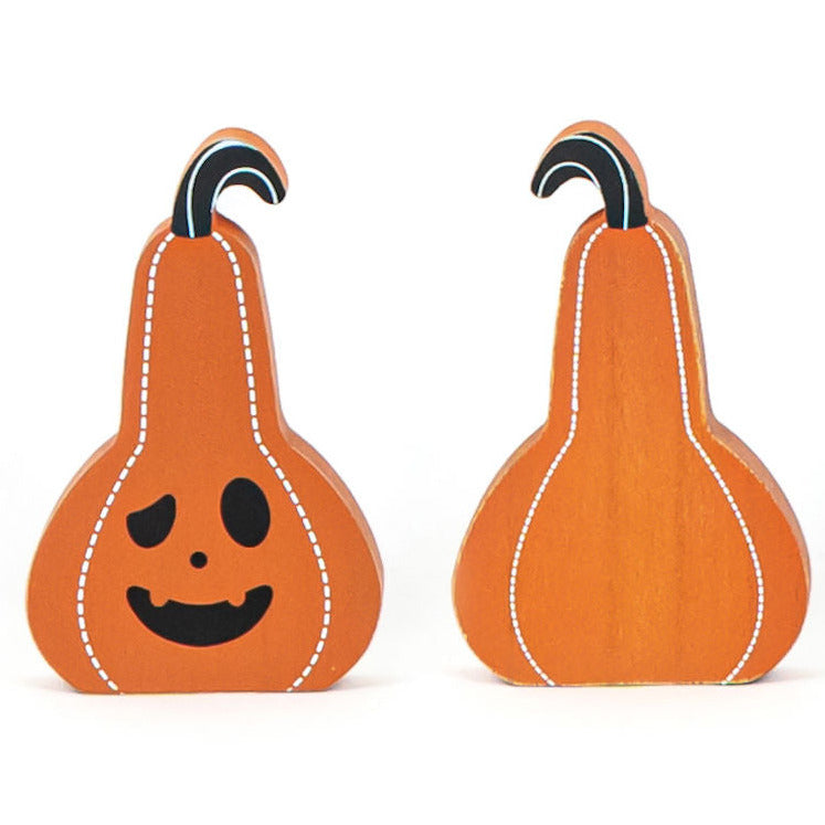 Double Sided Wood Gourd
