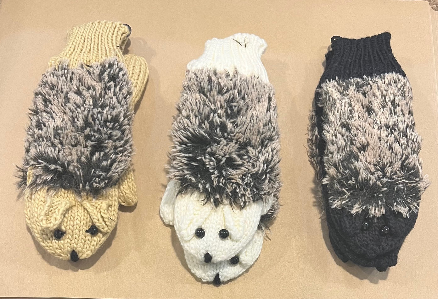Hedgehog Mittens