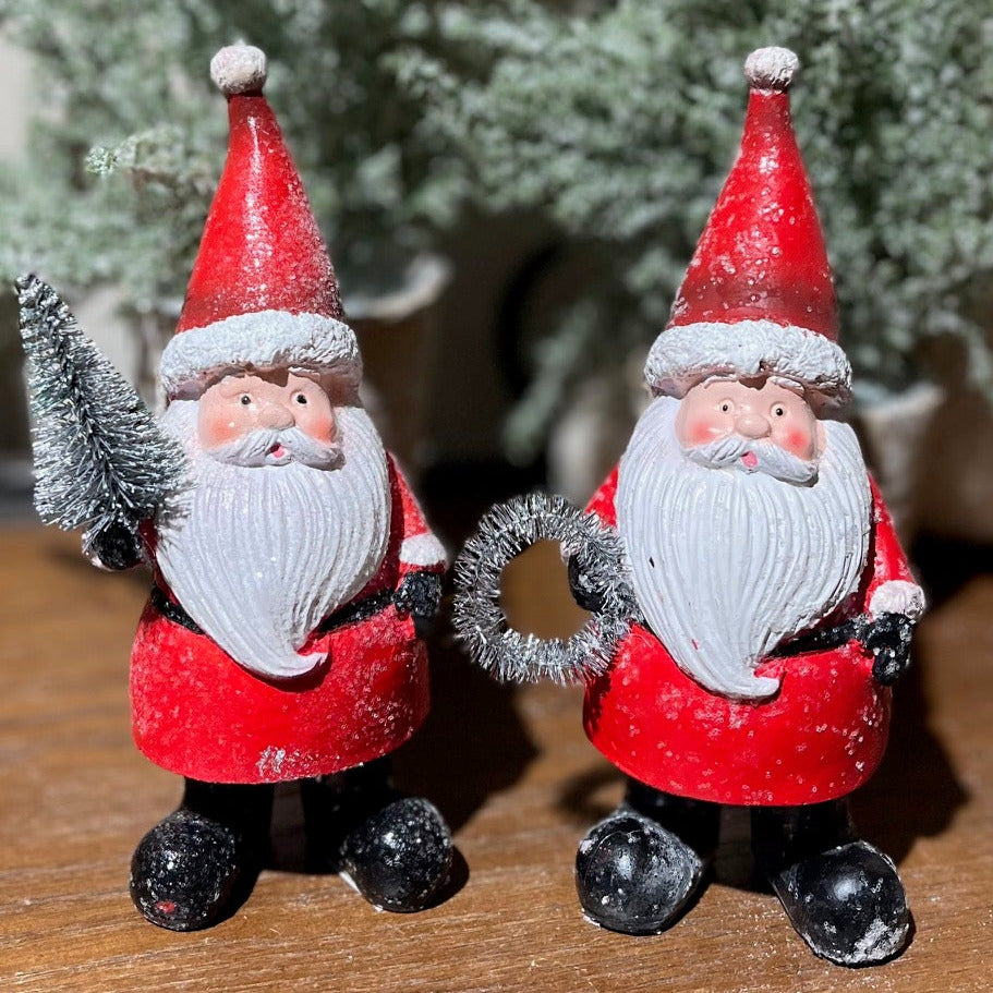 Santa w/ Tinsel
