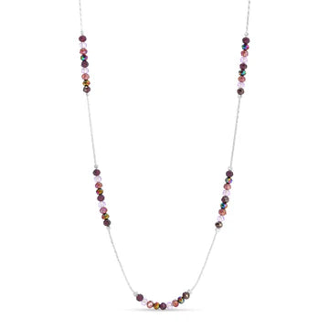 Crystal and Silver Necklace