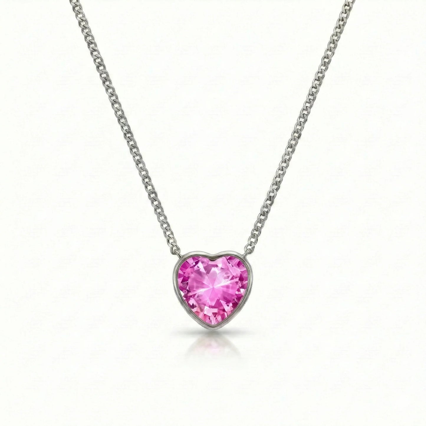 Halo Heart necklace