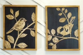 Woodland Bird Wall Decor
