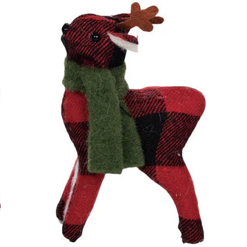 Flannel Plaid Deer