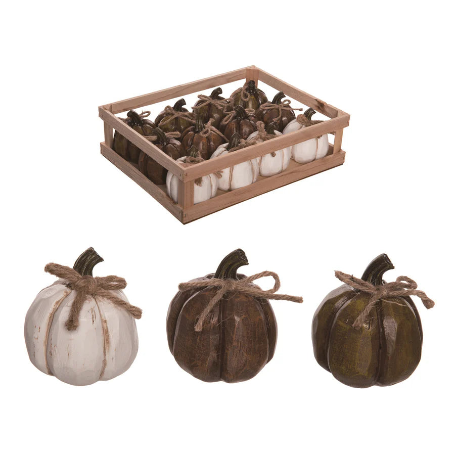 Rustic Carved Pumpkin