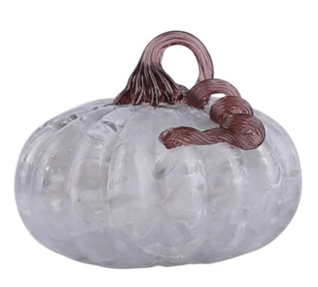 Smokey Glass Pumpkin