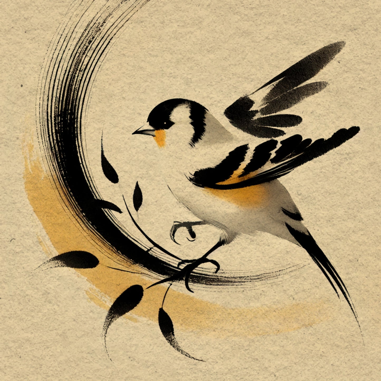 Pauly Joe Ink Bird Plaque