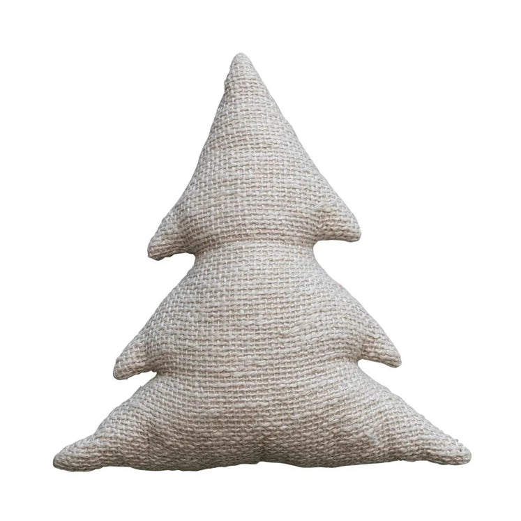 Gold Metallic Tree Pillow