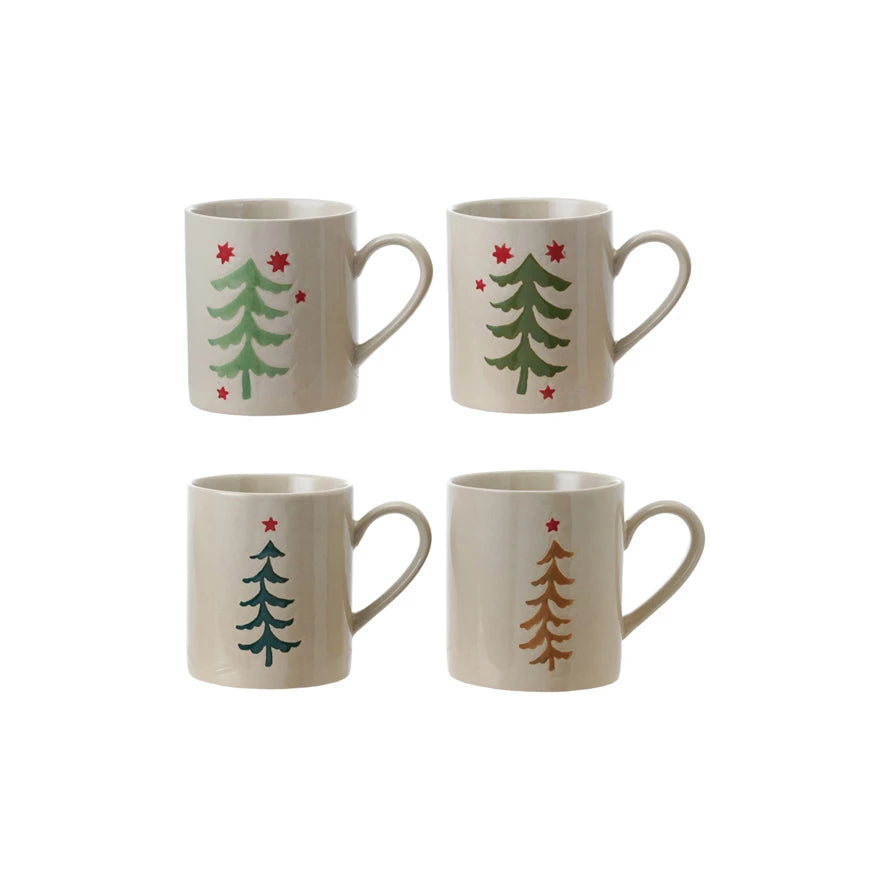 Hand Painted Tree Mug