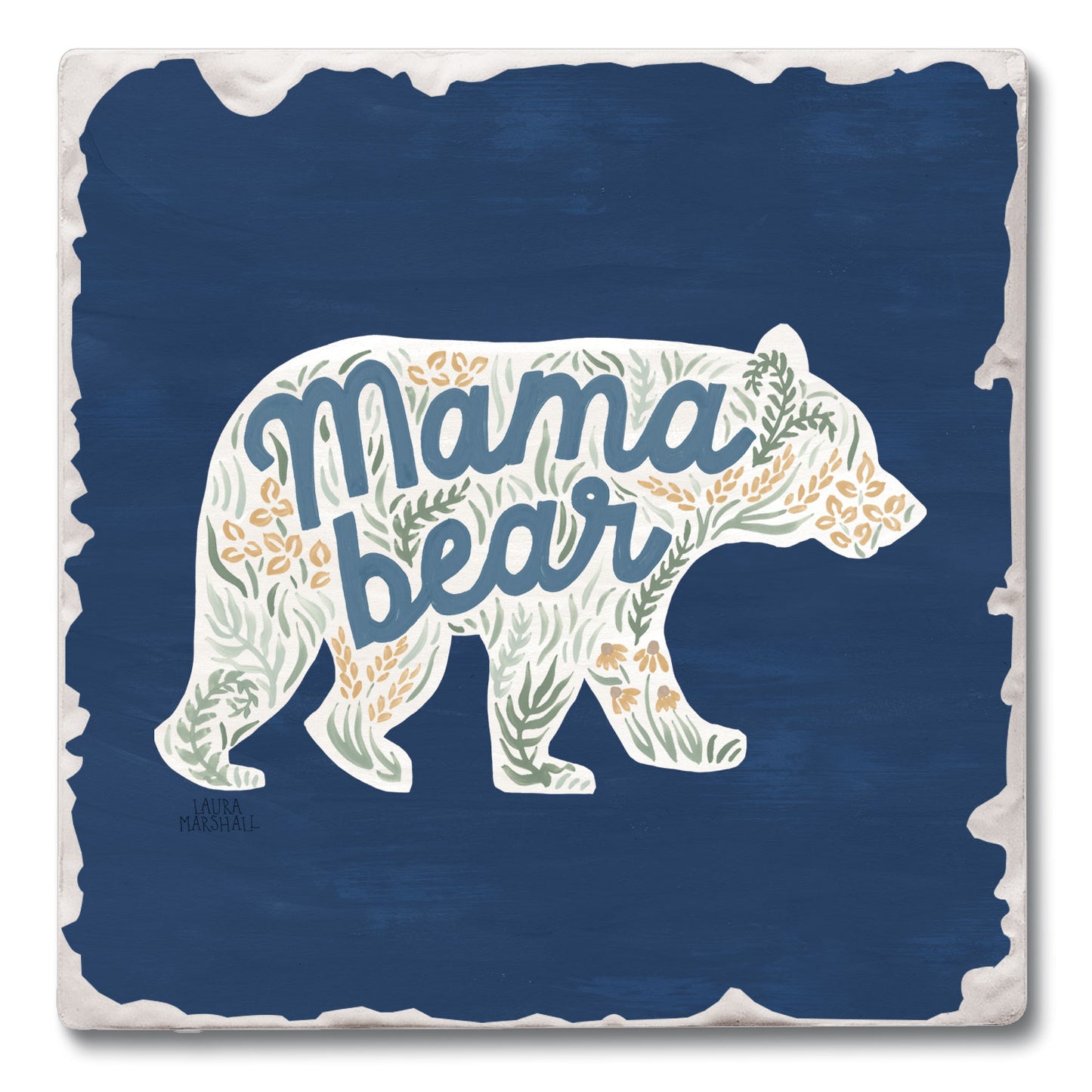 Lakeside Square Coaster Single