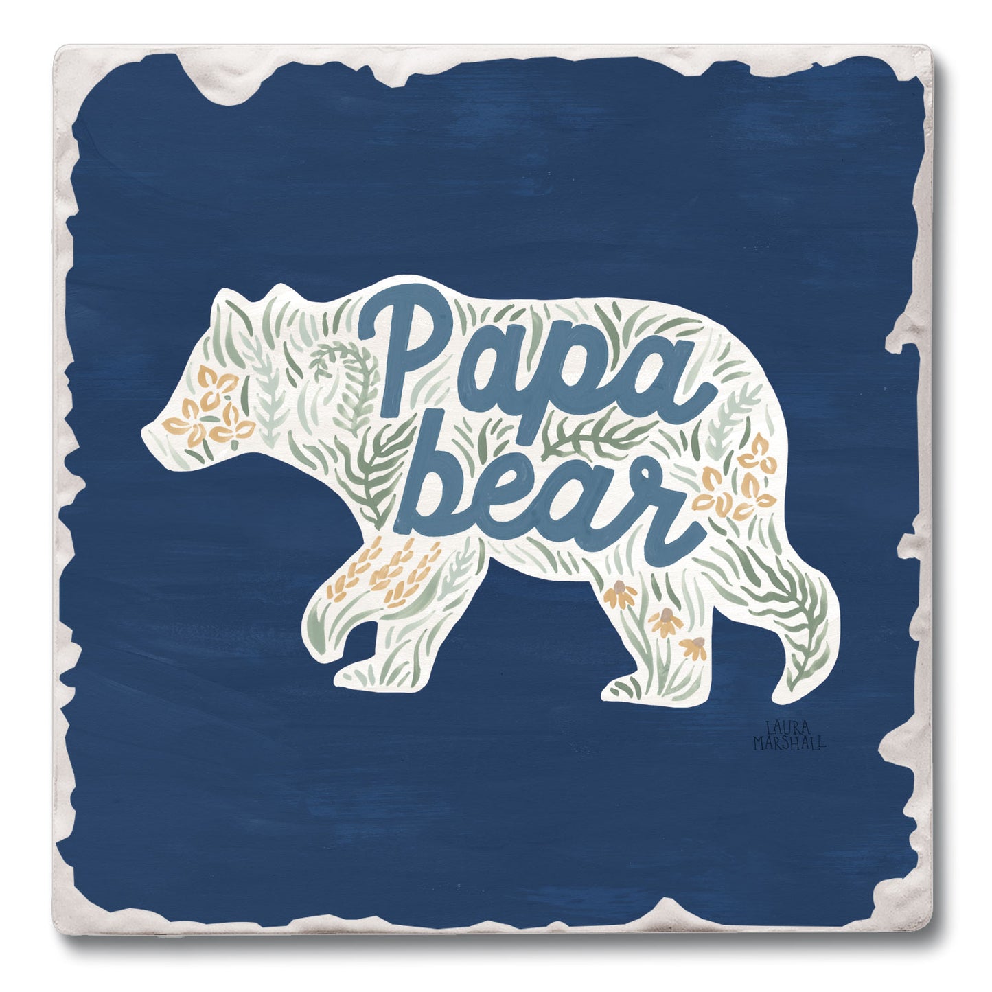 Lakeside Square Coaster Single