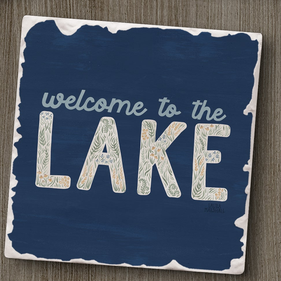 Lakeside Square Coaster Single