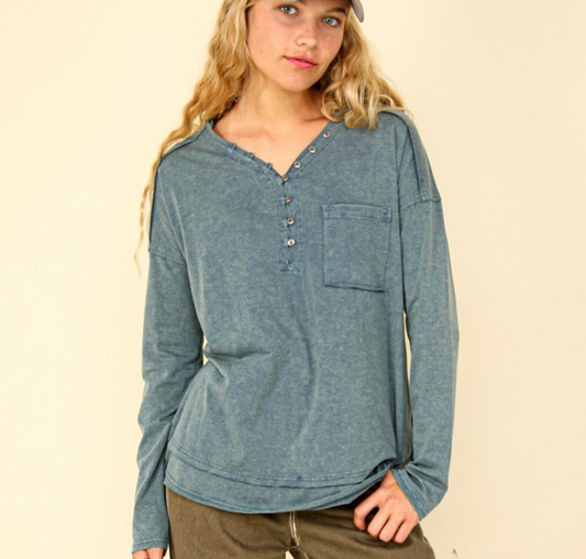 Emery Mineral Wash Top