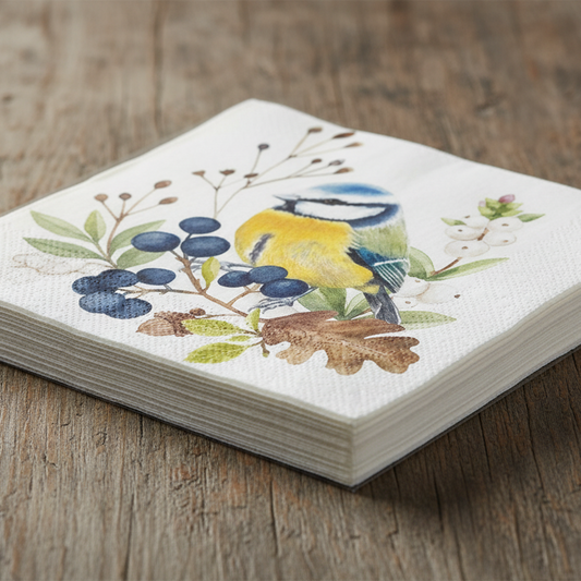 Oiseau Paper Napkin 20 Pk