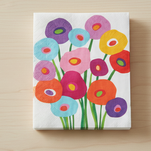 Super Bloom Paper Napkin Pk20