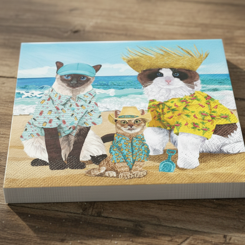 Beach Party Paper Napkin 20 Pk
