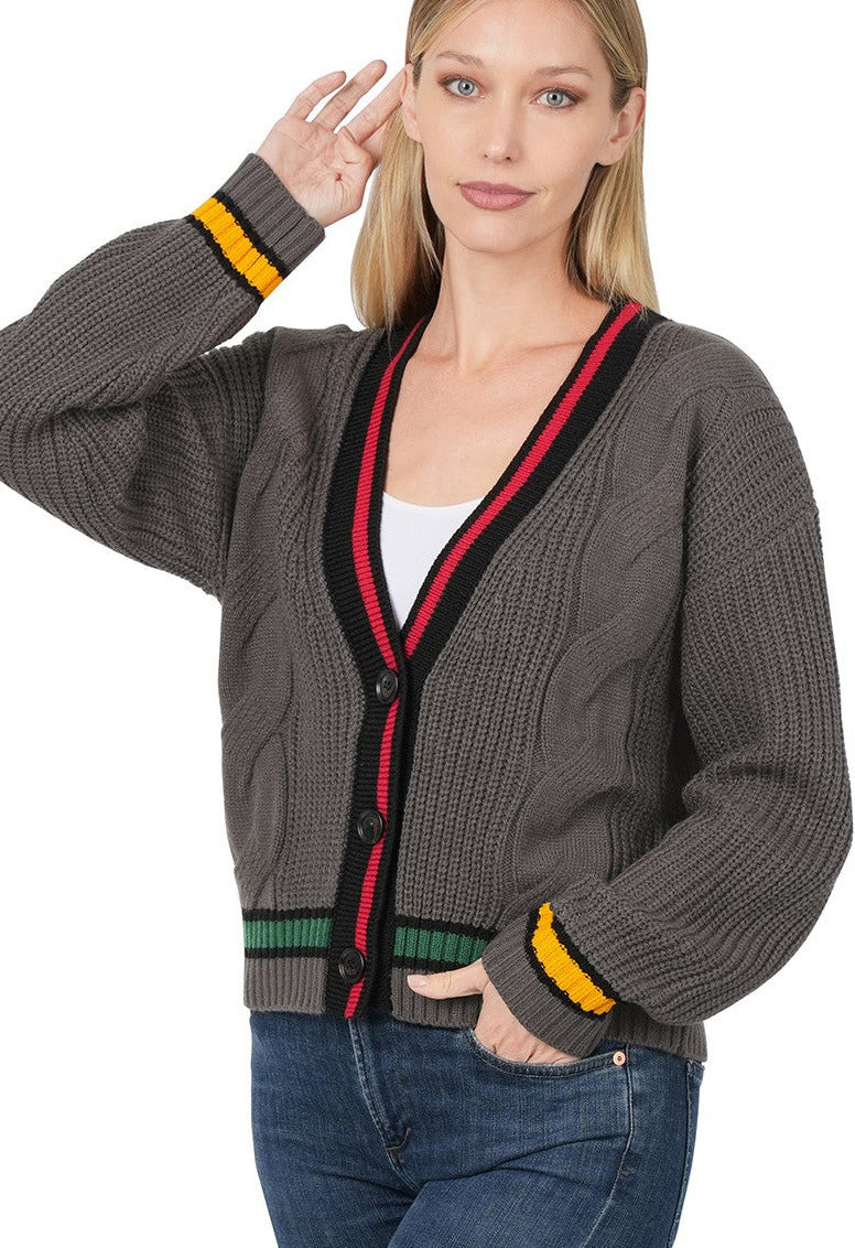 Kennedy Cable Cardigan