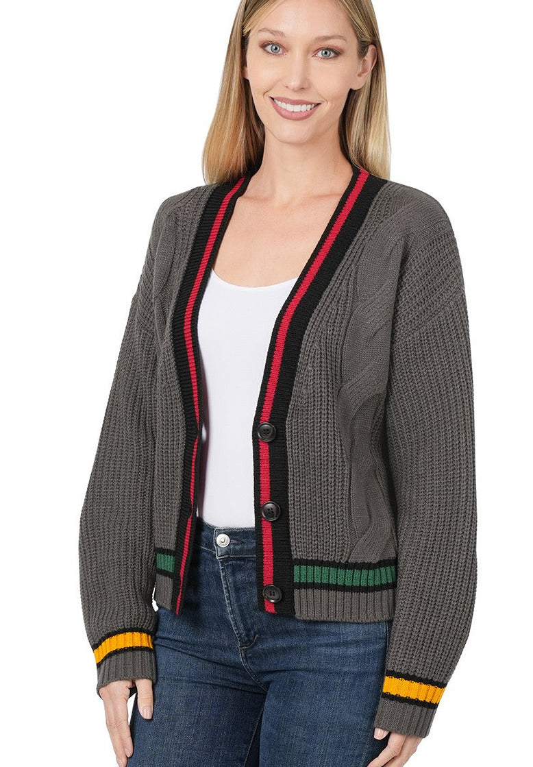 Kennedy Cable Cardigan