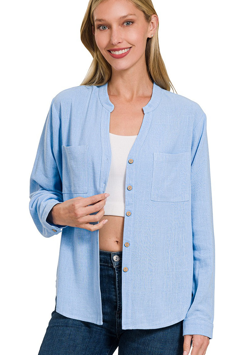 Lucy Linen Blend Shirt