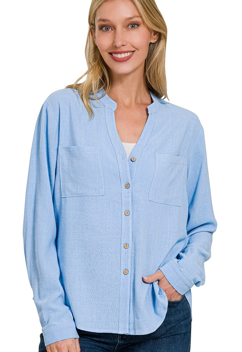 Lucy Linen Blend Shirt