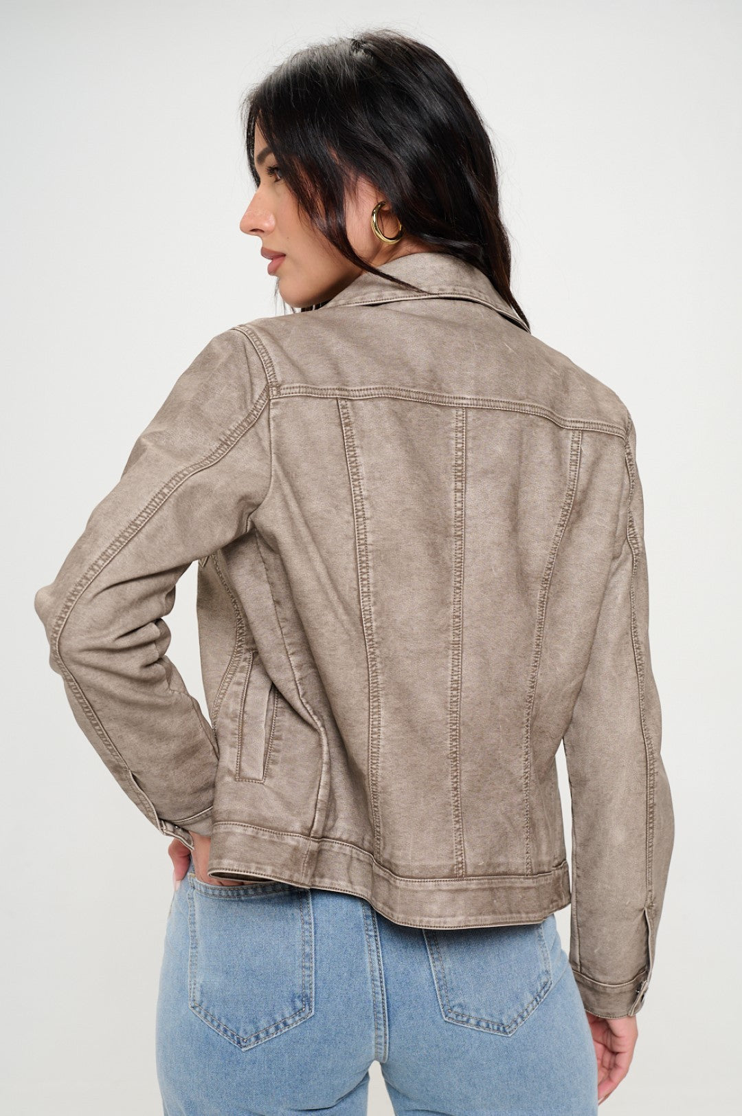 Aspen Vegan Leather Jacket