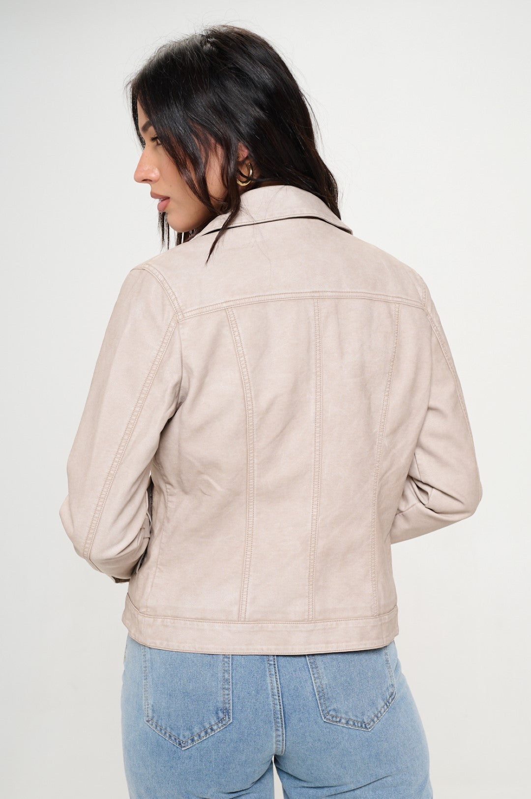 Aspen Vegan Leather Jacket