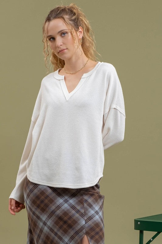 Parker V neck Top