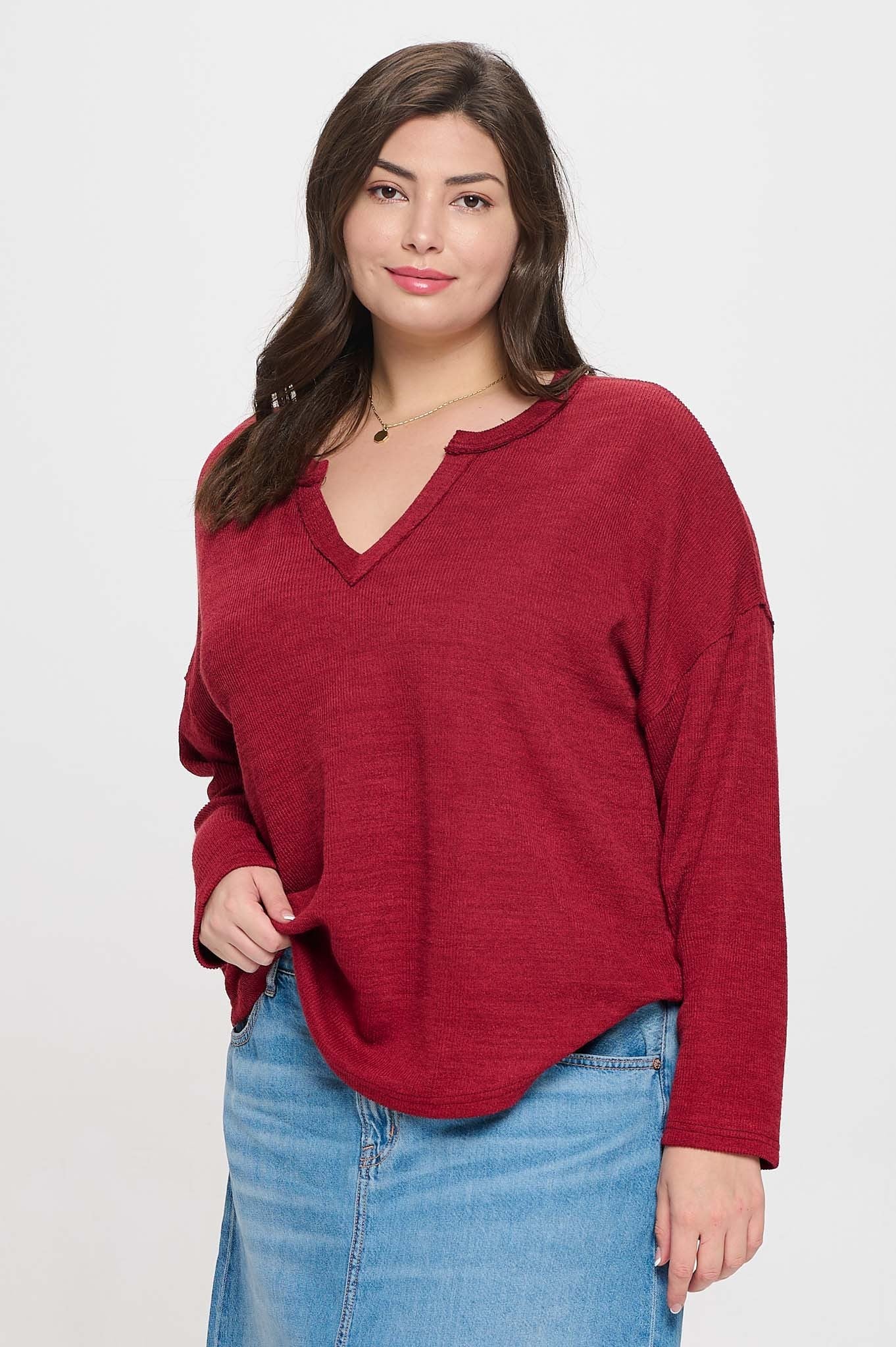 Parker V neck Top