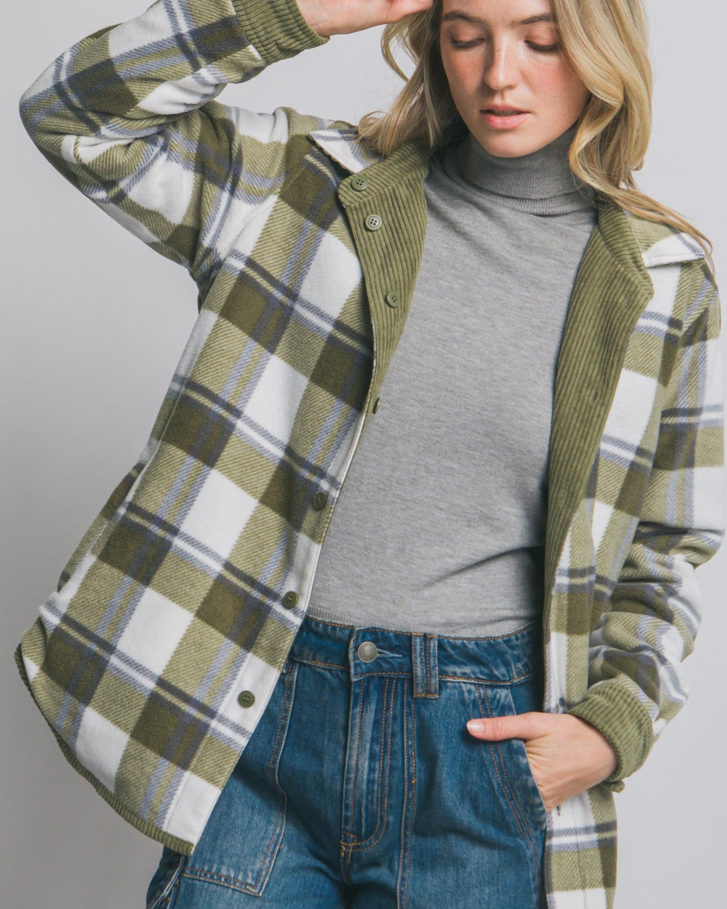 Myra Reversible Shirt Jacket