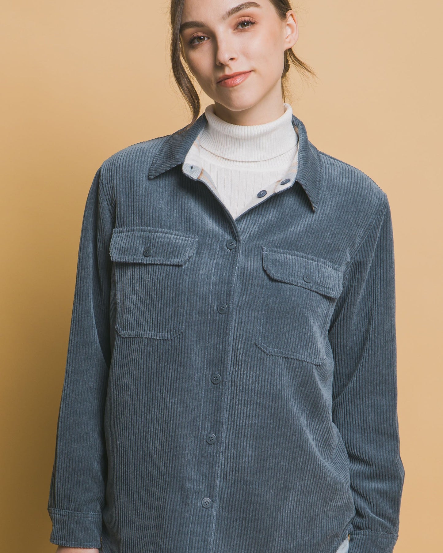 Myra Reversible Shirt Jacket