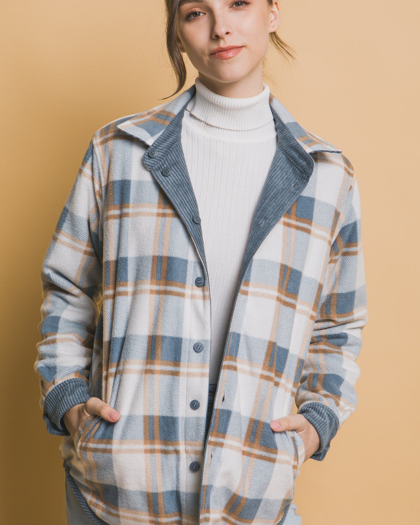 Myra Reversible Shirt Jacket