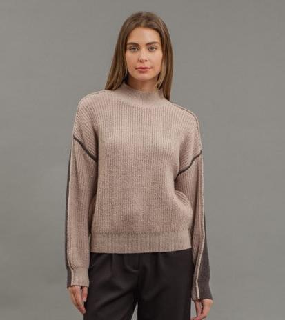 Melody Color Block Sweater