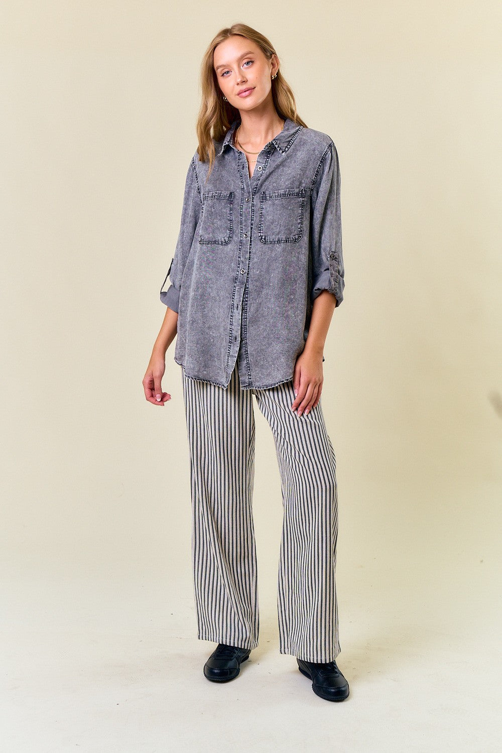 Teri Chambray Shirt