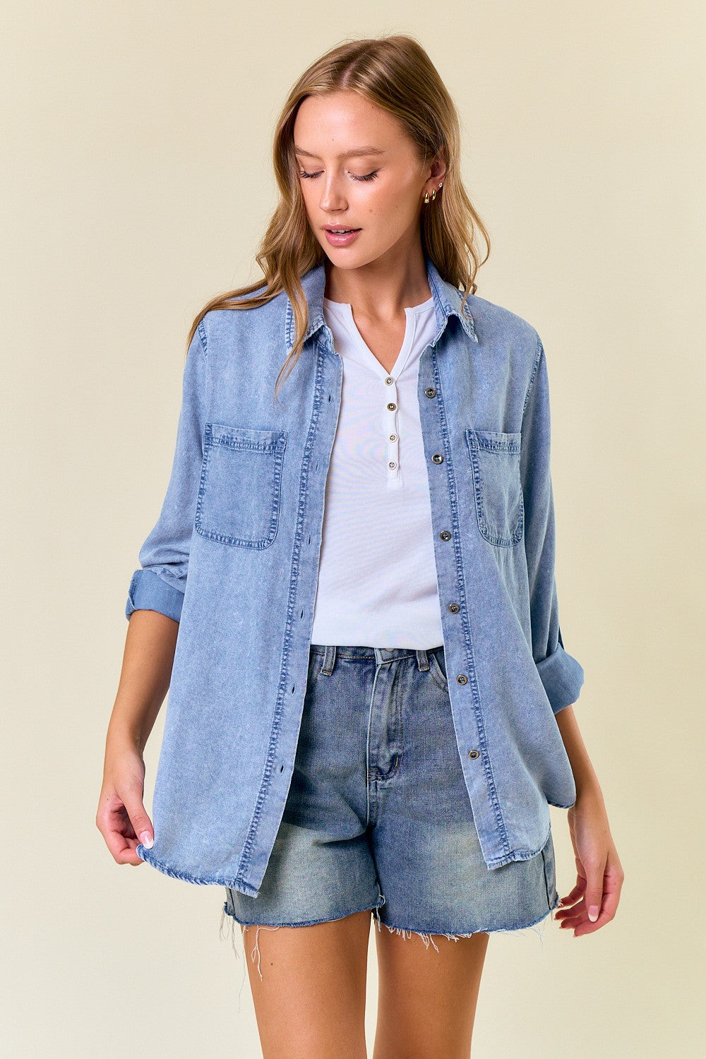 Teri Chambray Shirt