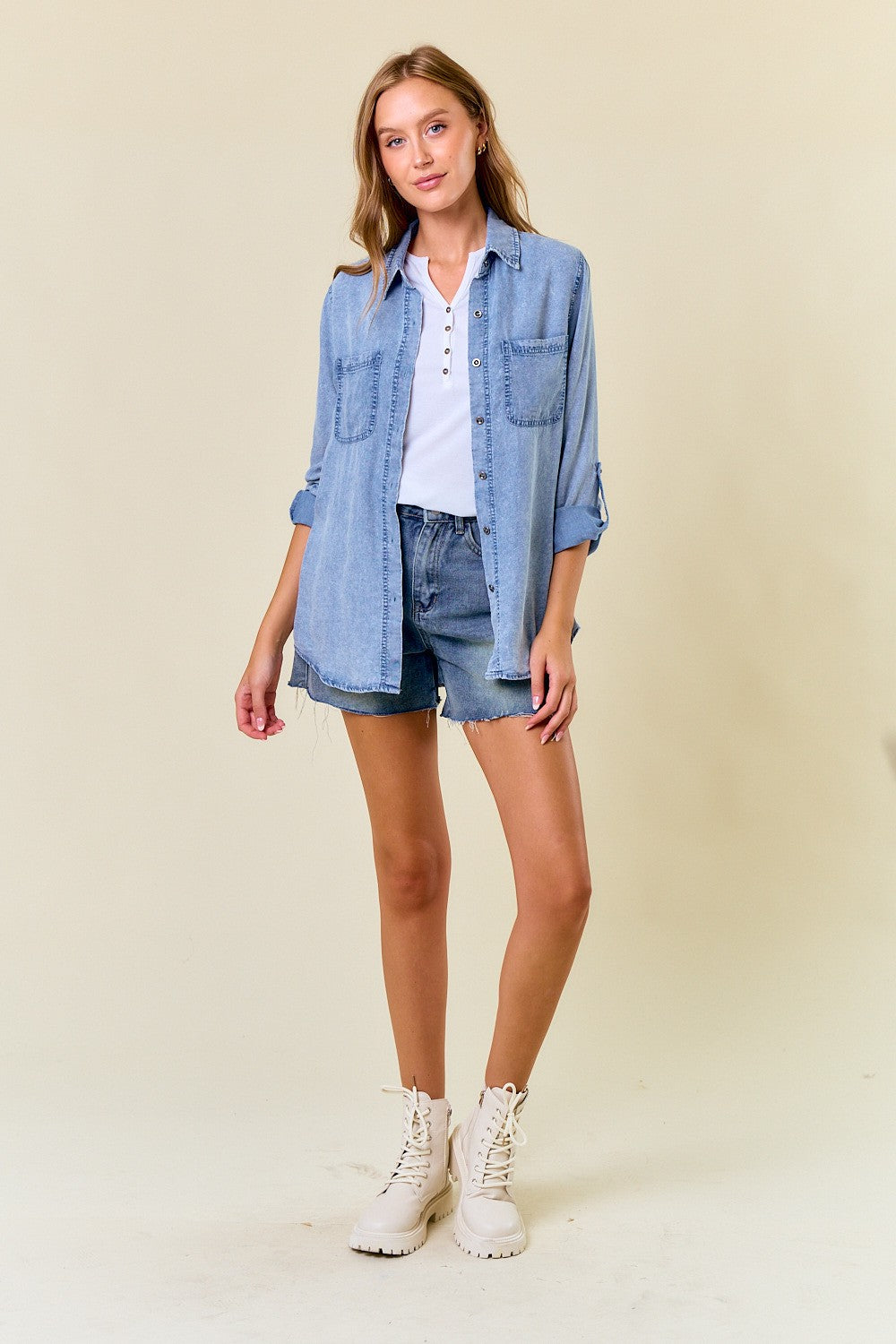 Teri Chambray Shirt