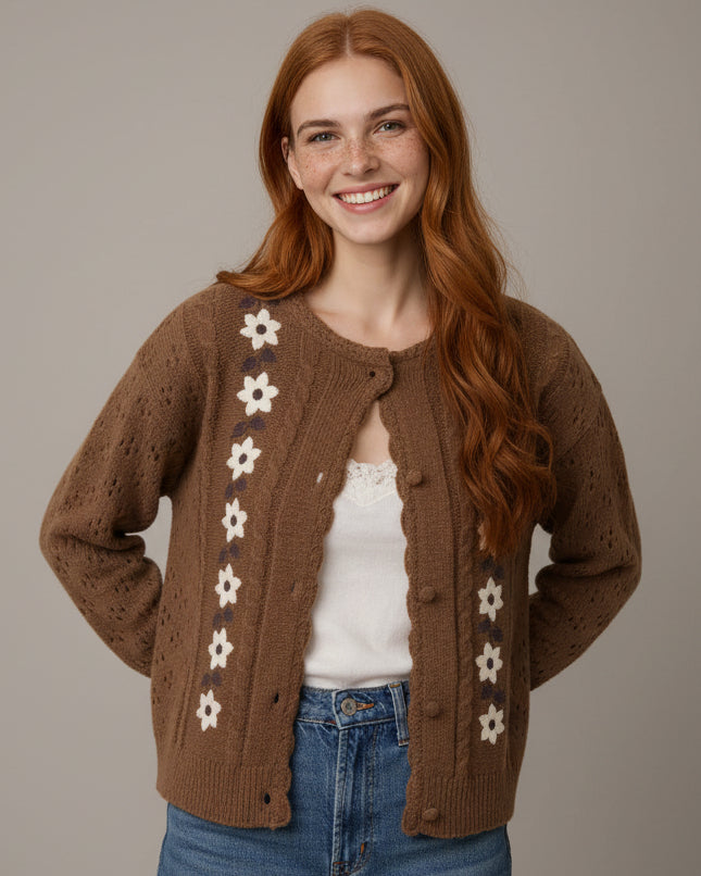Ginny Crochet Cardigan
