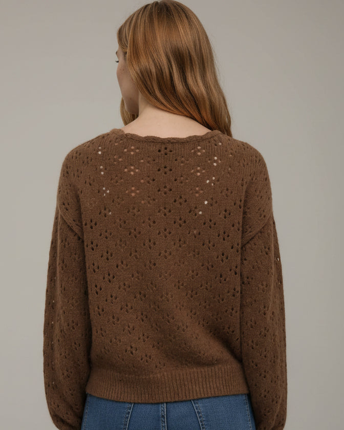 Ginny Crochet Cardigan