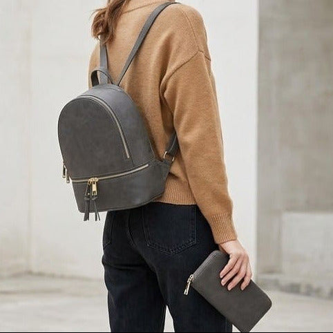 Charley Backpack & Wallet Set