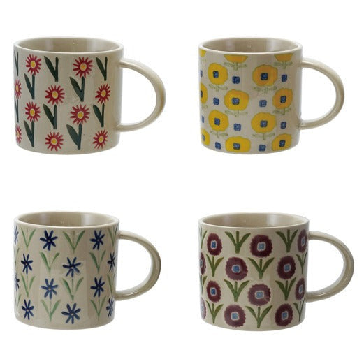 Flower Print Mug