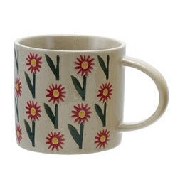 Flower Print Mug