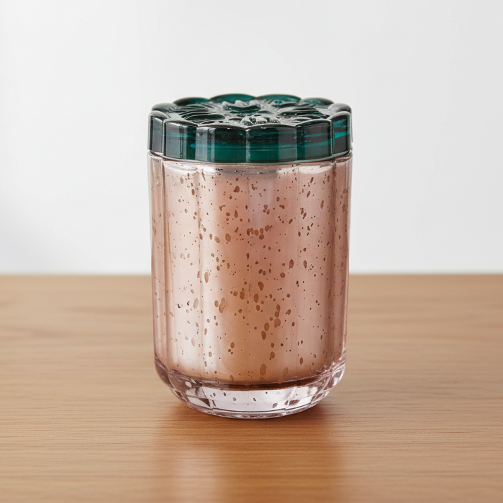 Flourish Glass Candle