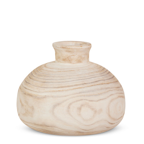 Malibu Wood Vase