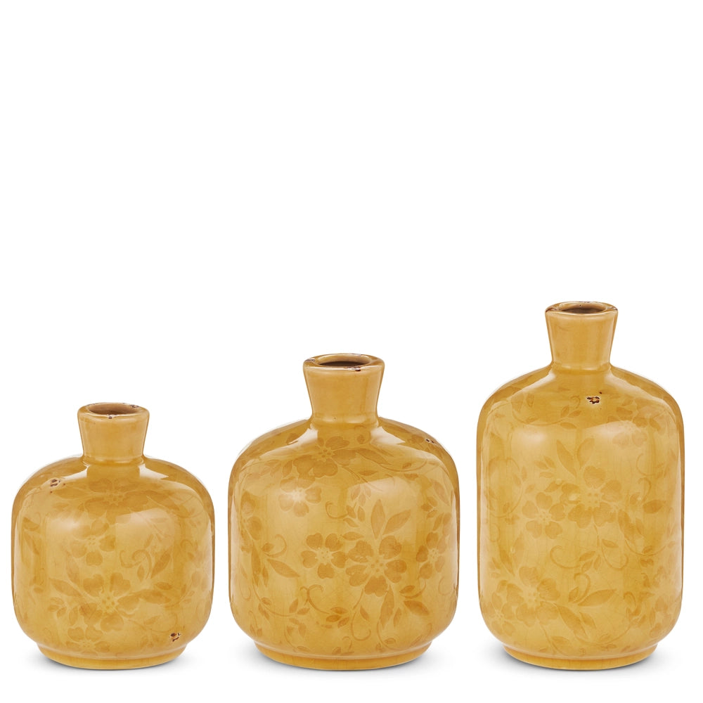 Mustard Bud Vase