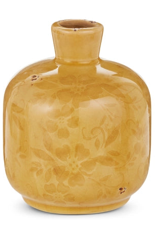 Mustard Bud Vase