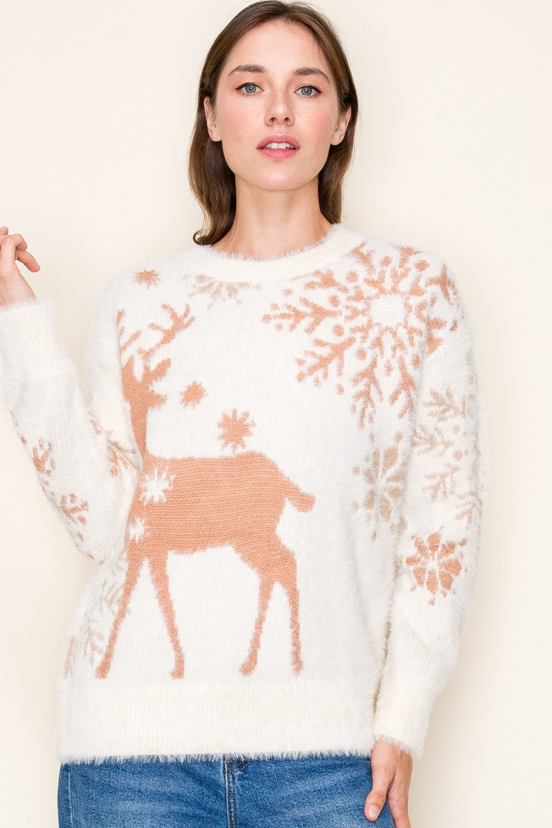 Elsa Reindeer Sweater