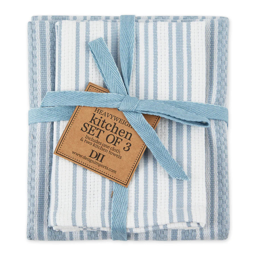 Stripe Kitchen Towel Set of 3